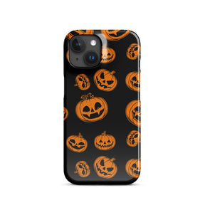 Pumpkin Face Snap case for iPhone®