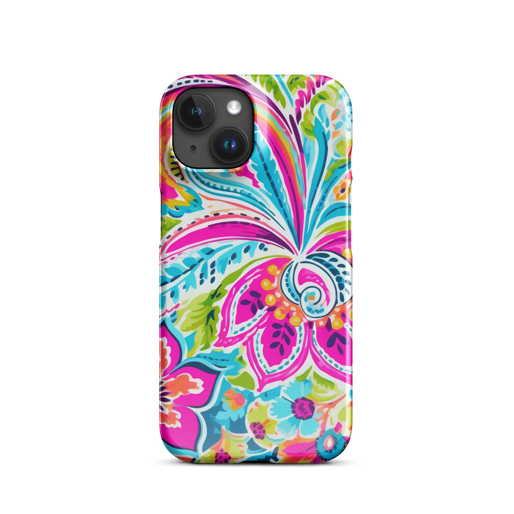 Colorful flowers Snap case for iPhone®