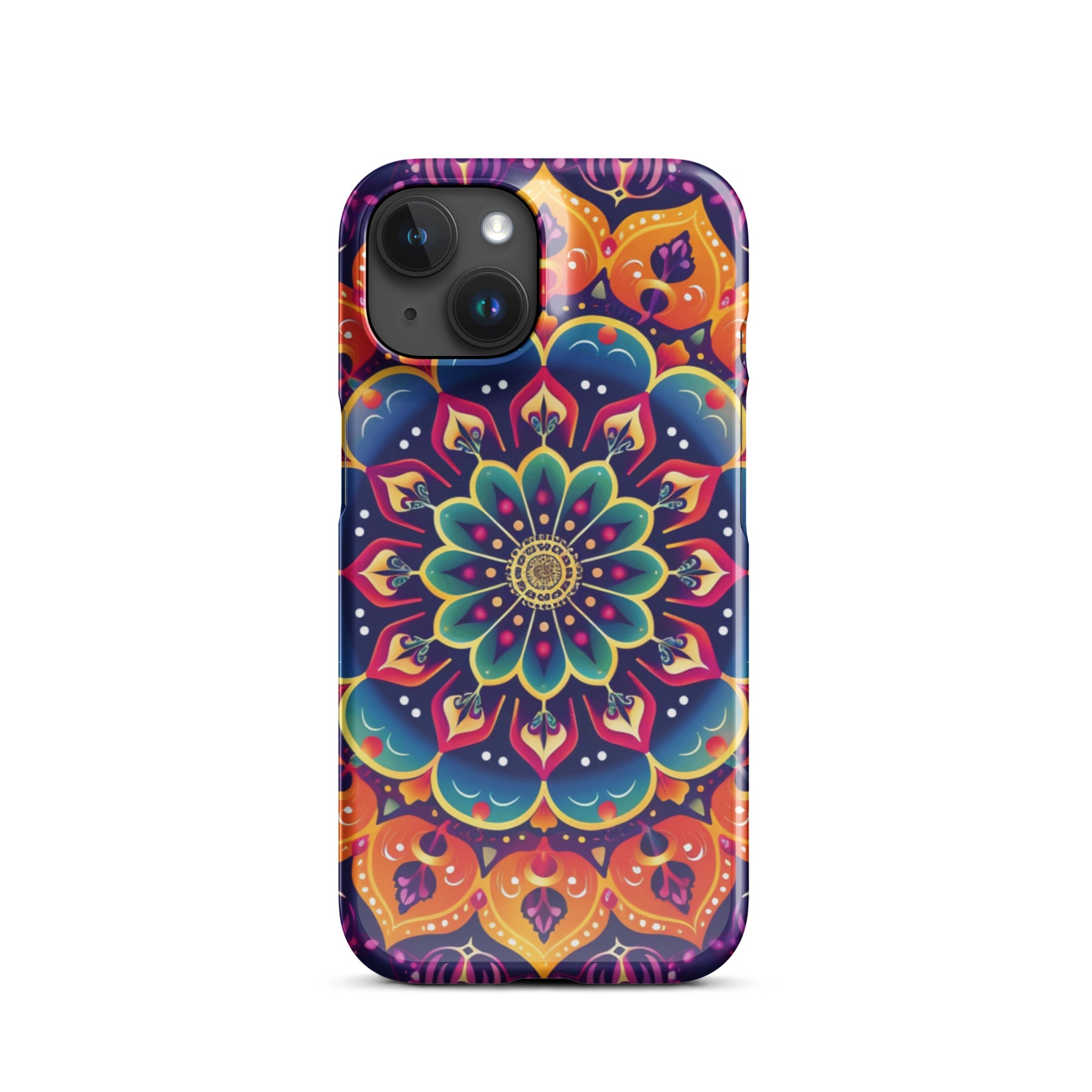 Purple Mandela Snap case for iPhone®