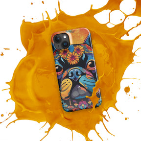 French Bulldog Day of the Dead Snap case for iPhone®