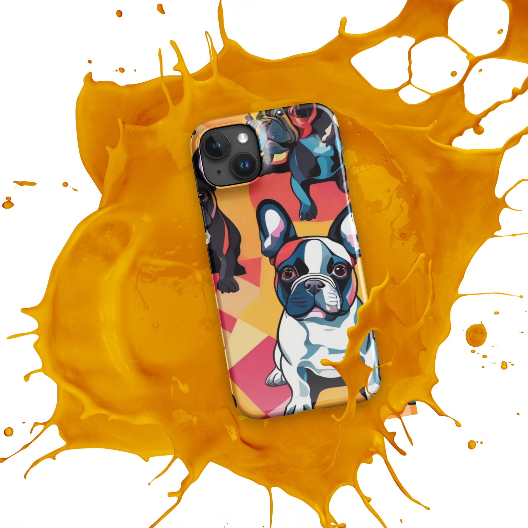 French Bulldog college Snap case for iPhone®