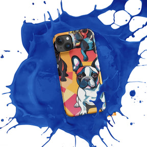 French Bulldog college Snap case for iPhone®