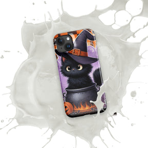 Spooky Black Cat  Snap case for iPhone®