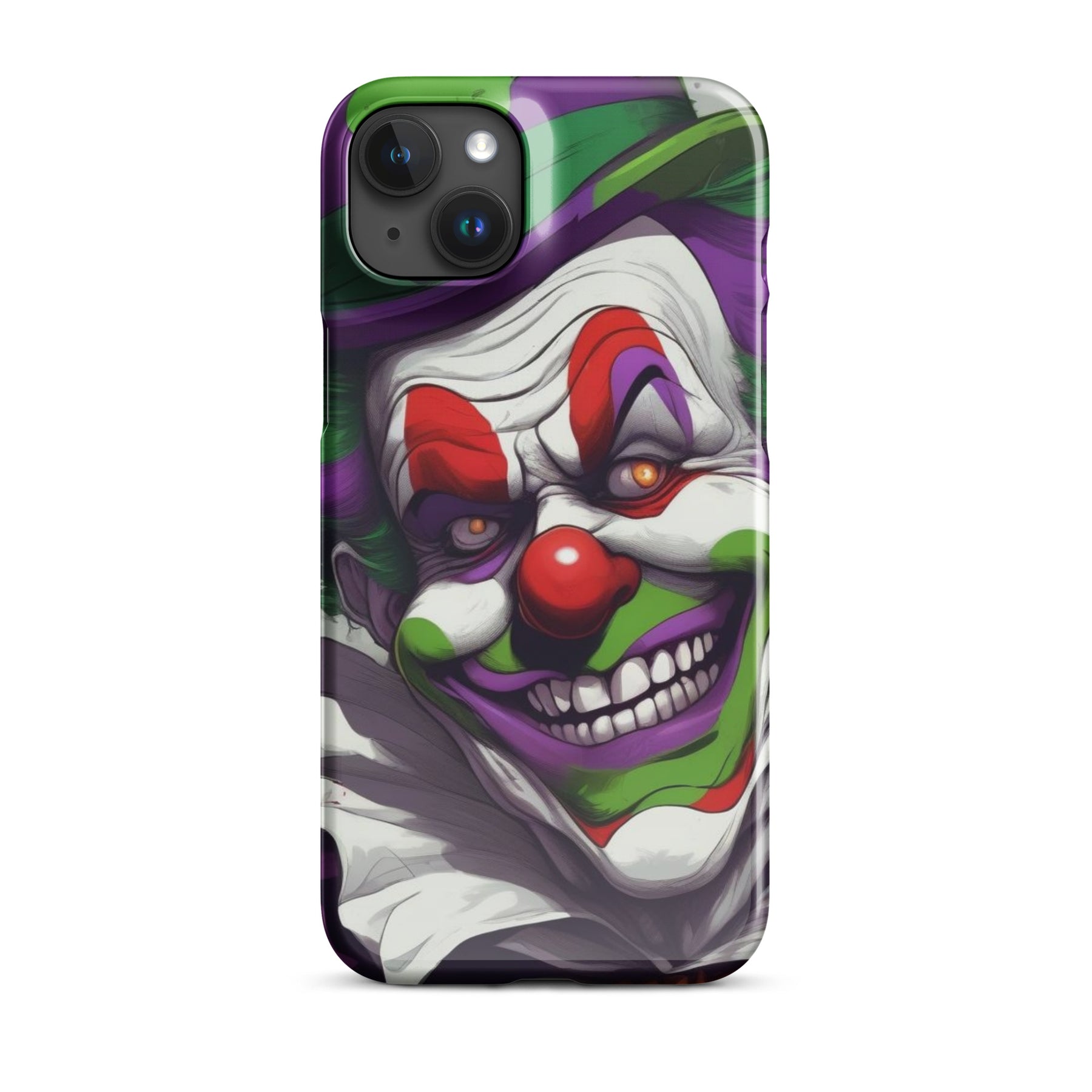 Spooky Clown Snap case for iPhone®