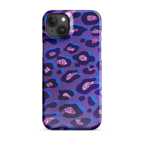 Purple Leopard  Snap case for iPhone®