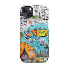 Camping Snap case for iPhone®