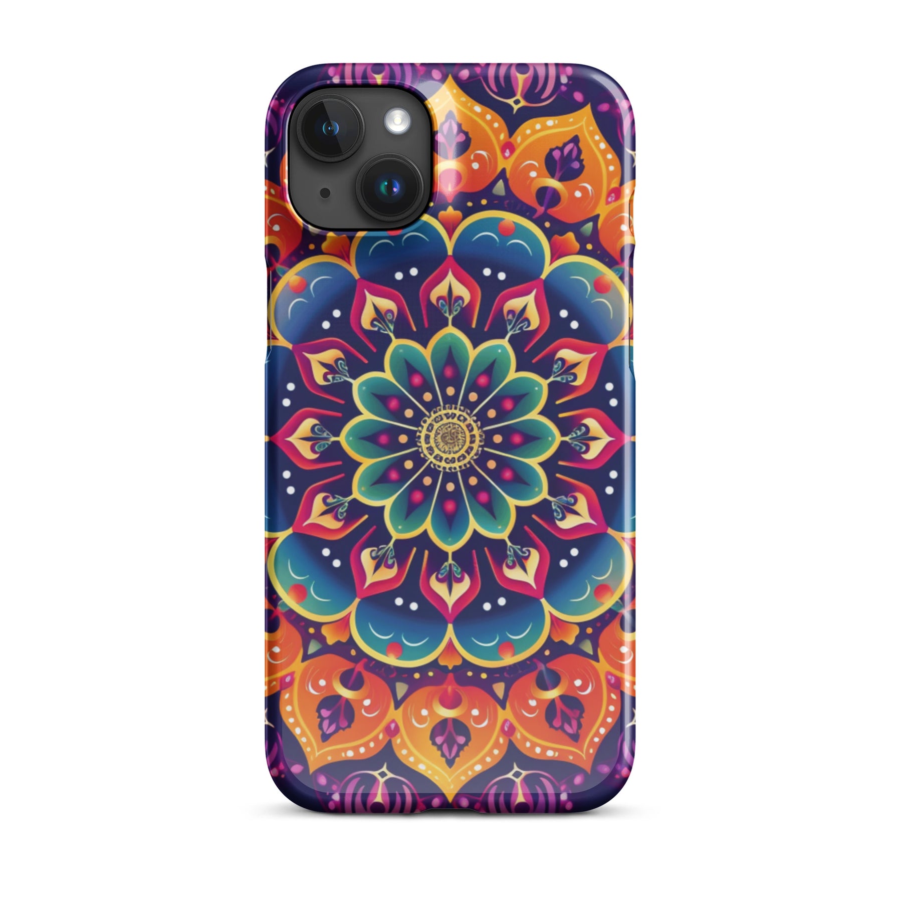 Purple Mandela Snap case for iPhone®