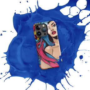 Illustrator girl 2 Snap case for iPhone®