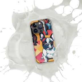 French Bulldog college Snap case for iPhone®