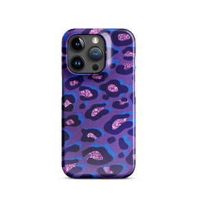 Purple Leopard  Snap case for iPhone®