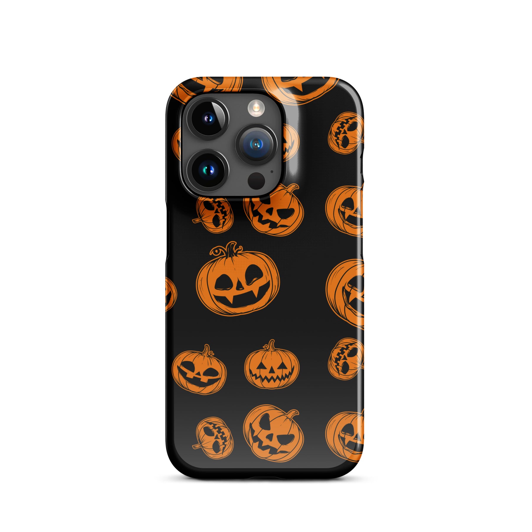 Pumpkin Face Snap case for iPhone®