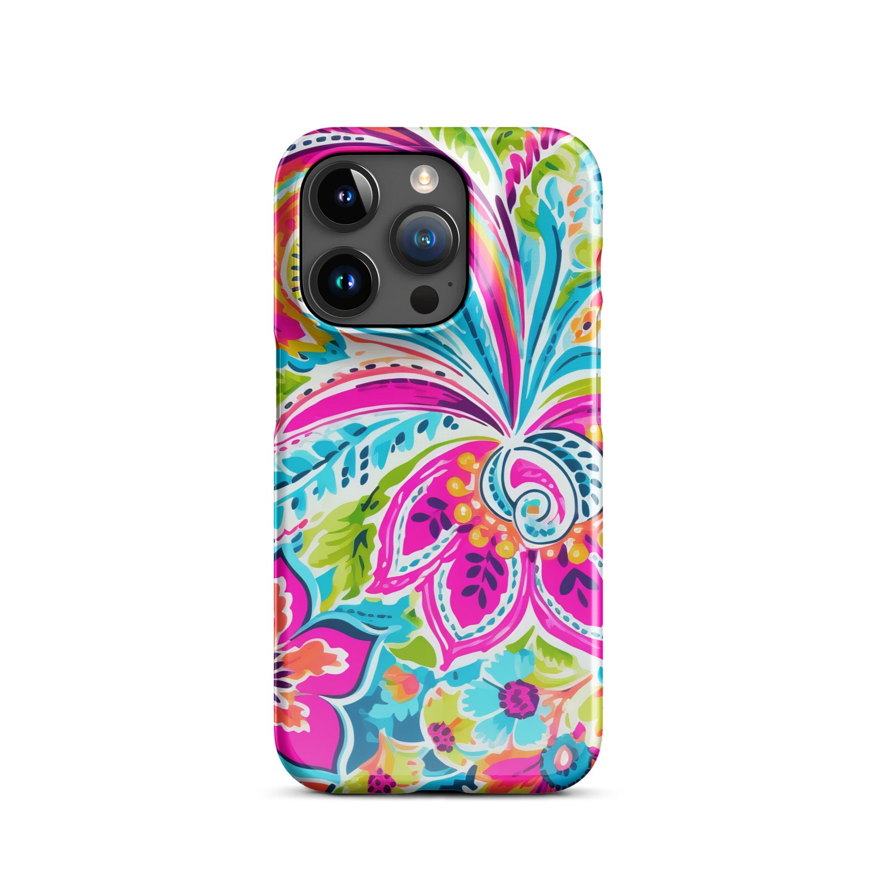 Colorful flowers Snap case for iPhone®