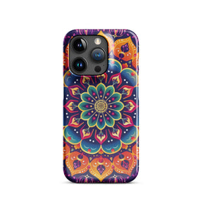 Purple Mandela Snap case for iPhone®