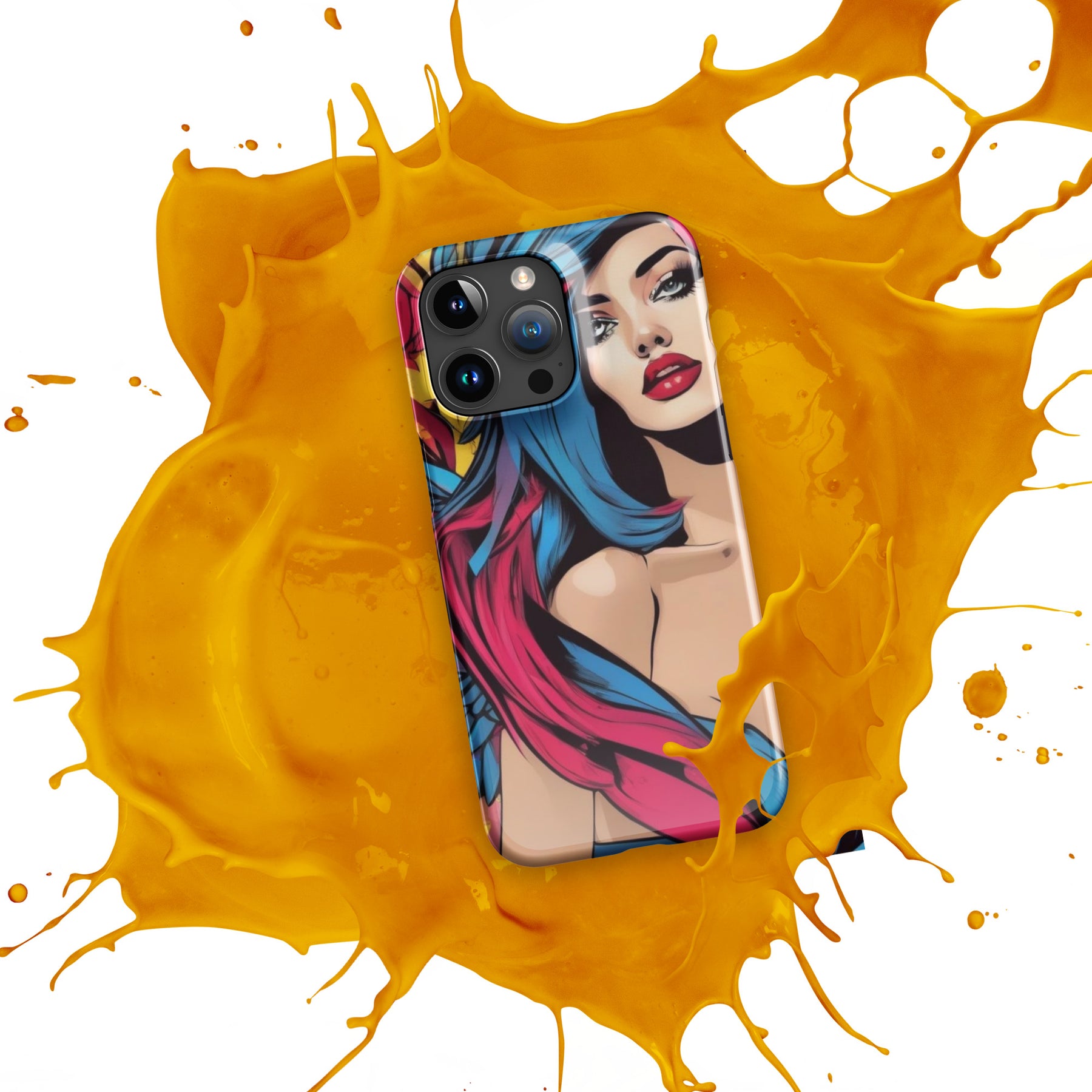 Illustrator girl 2 Snap case for iPhone®