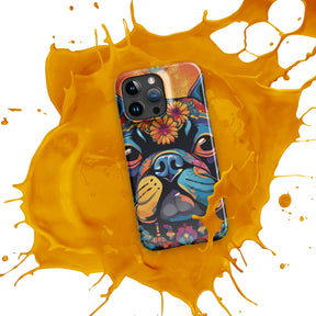 French Bulldog Day of the Dead Snap case for iPhone®