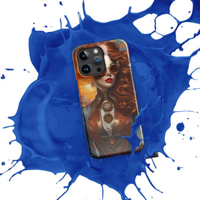 Steampunk Girl Snap case for iPhone®