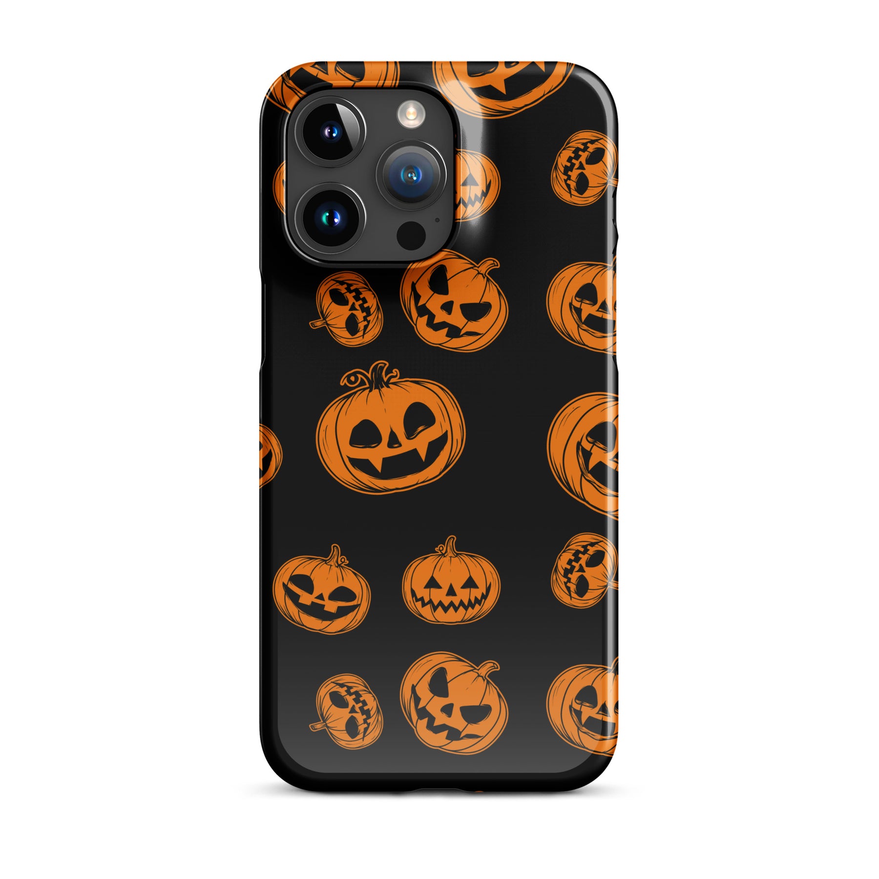 Pumpkin Face Snap case for iPhone®