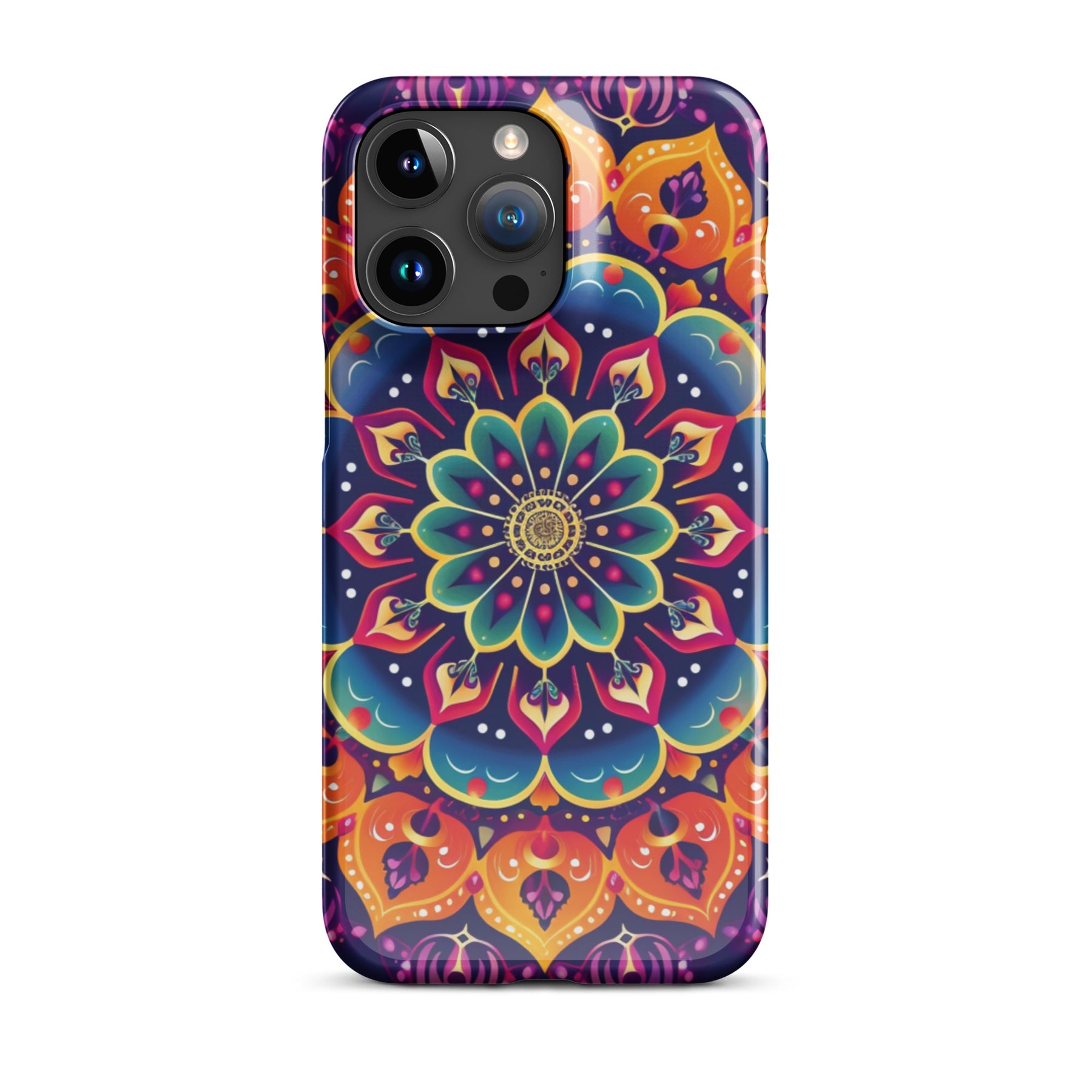 Purple Mandela Snap case for iPhone®