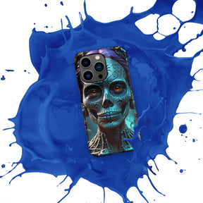 Day of the Dead Lady Skull Snap case for iPhone®