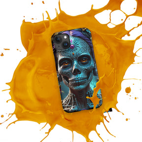 Day of the Dead Lady Skull Snap case for iPhone®