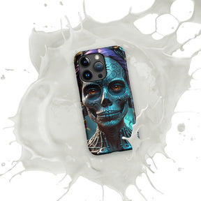 Day of the Dead Lady Skull Snap case for iPhone®