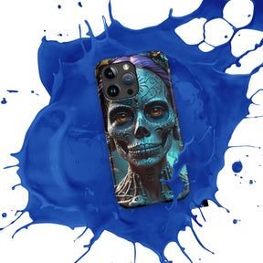 Day of the Dead Lady Skull Snap case for iPhone®