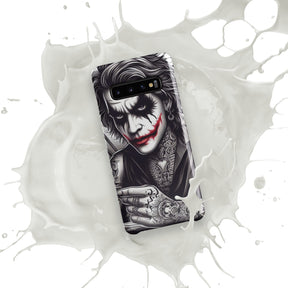 Joker Snap Case for Samsung with white splash design