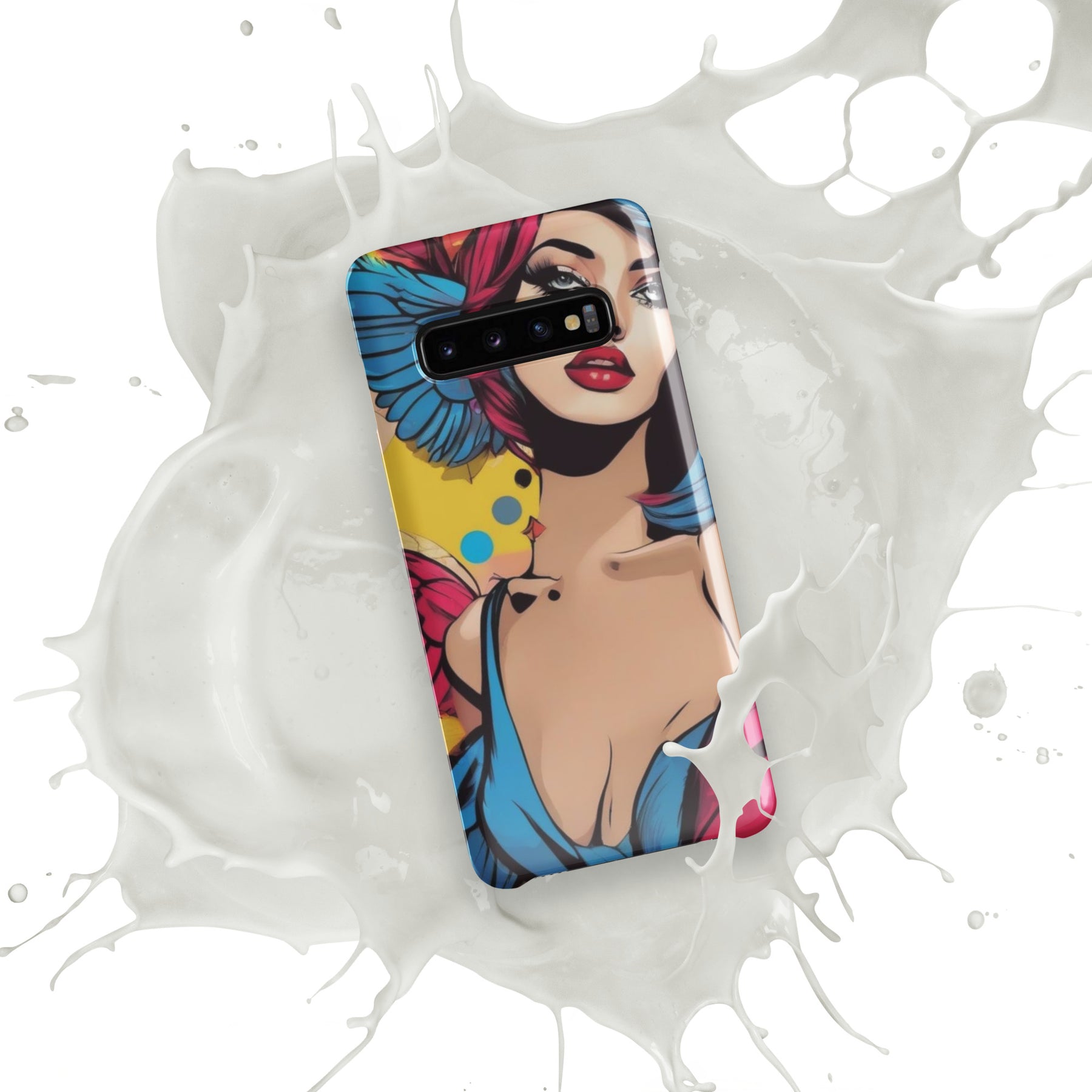 Illustrator girl Snap case for Samsung®