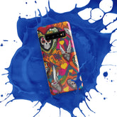 Glossy snap case for Samsung Galaxy S10 in vibrant blue, slim fit.