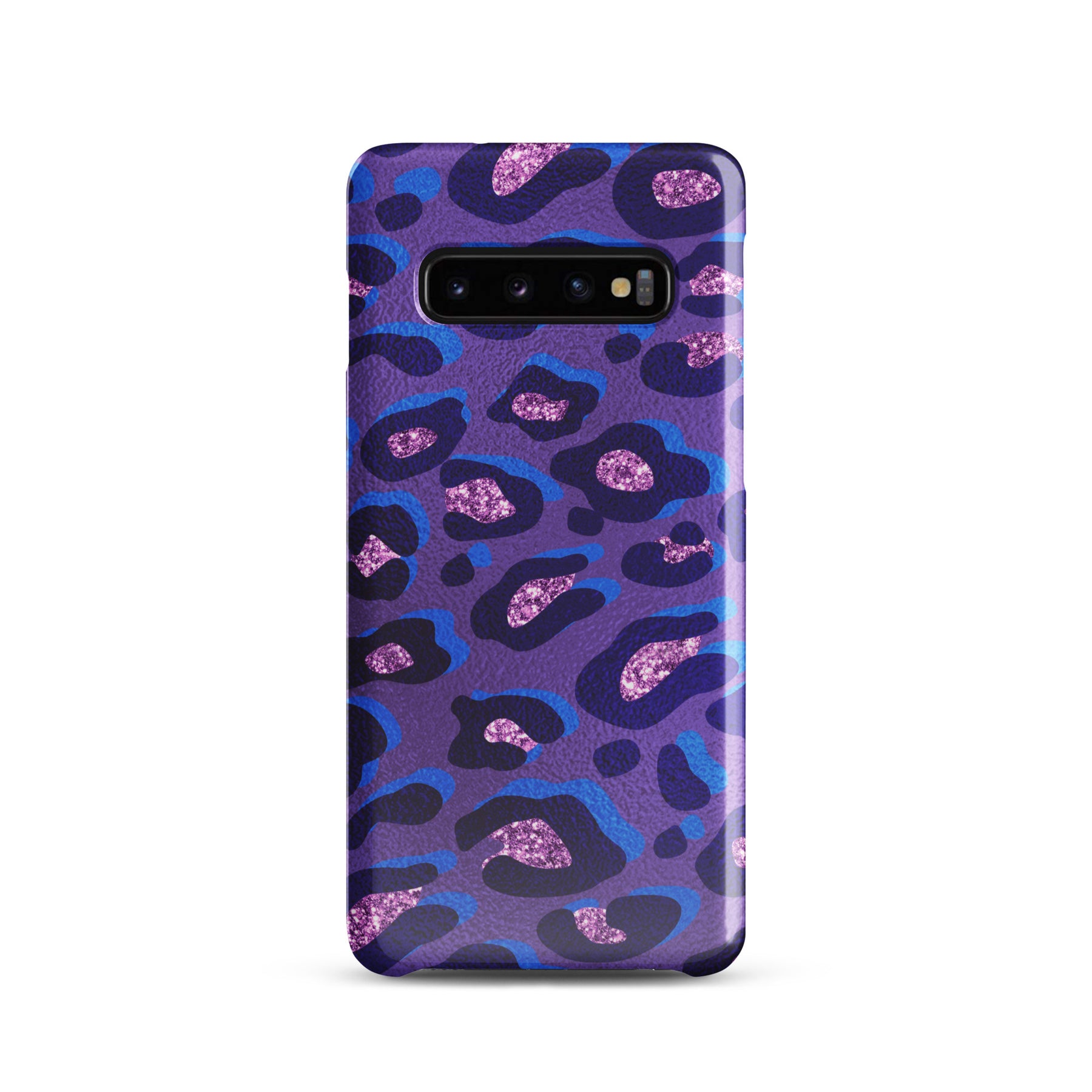 Purple Leopard Snap case for Samsung®