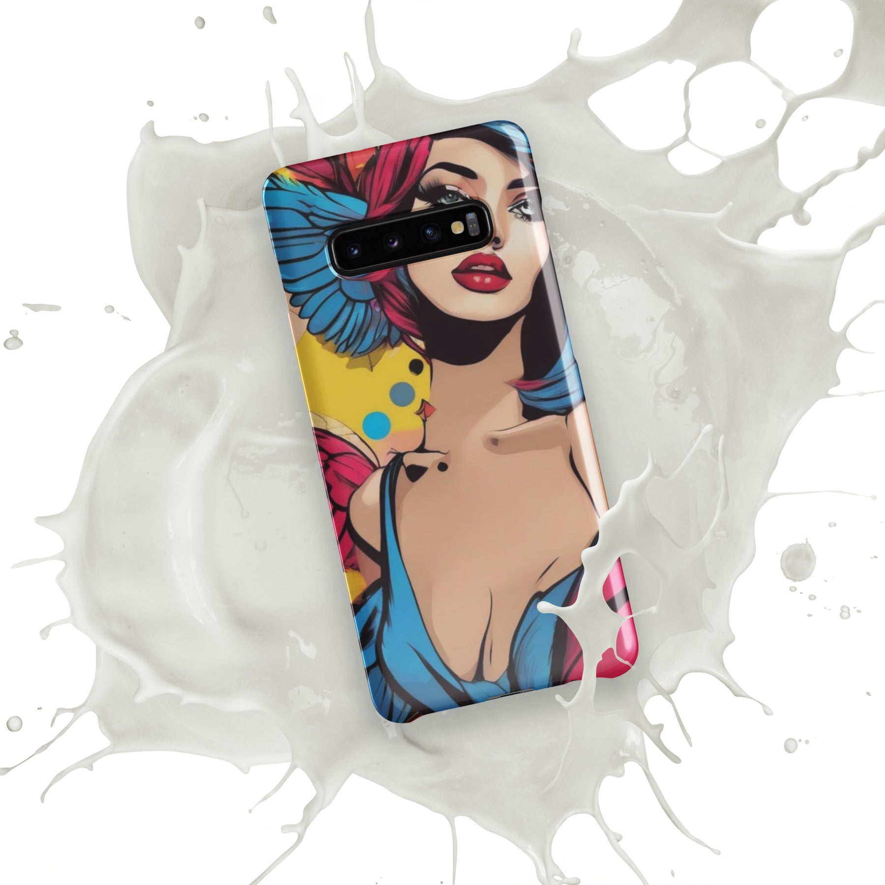 Illustrator girl Snap case for Samsung®