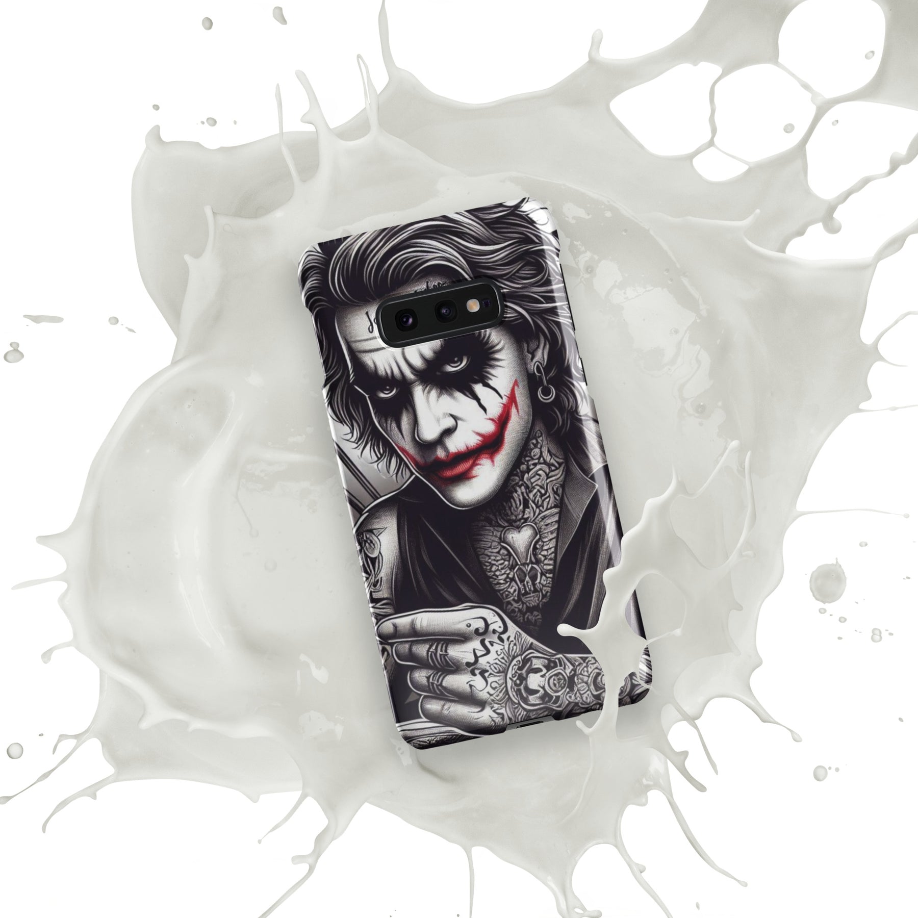 Joker Snap Case for Samsung with white splash design