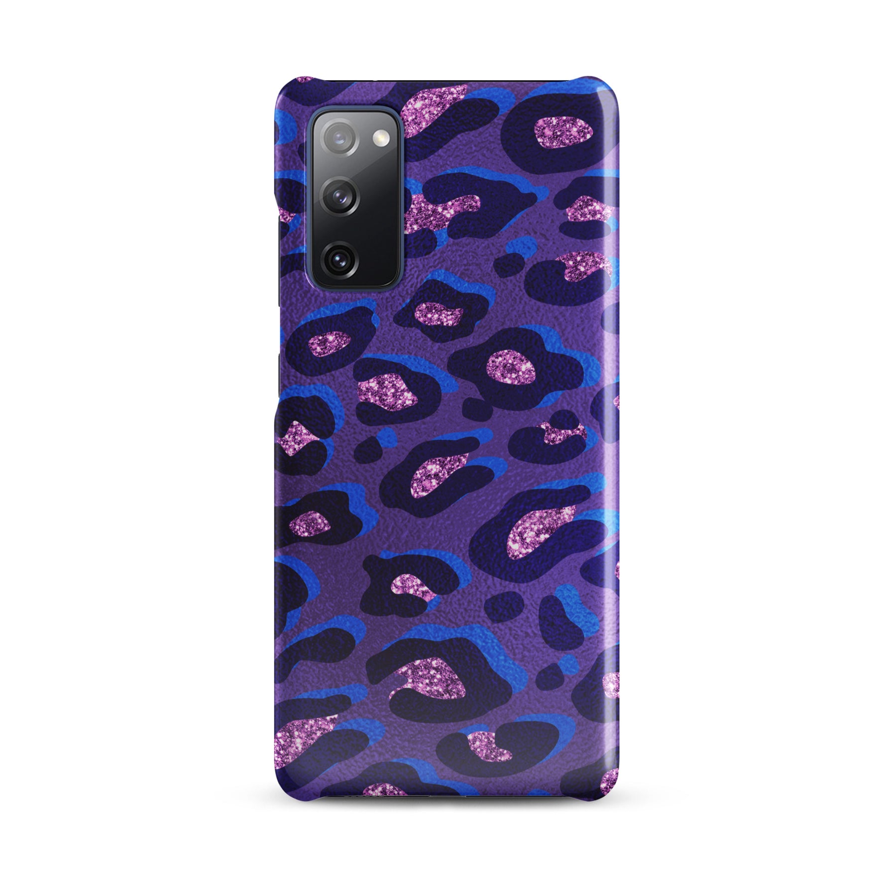 Purple Leopard Snap case for Samsung®