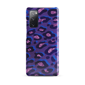 Purple Leopard Snap case for Samsung®