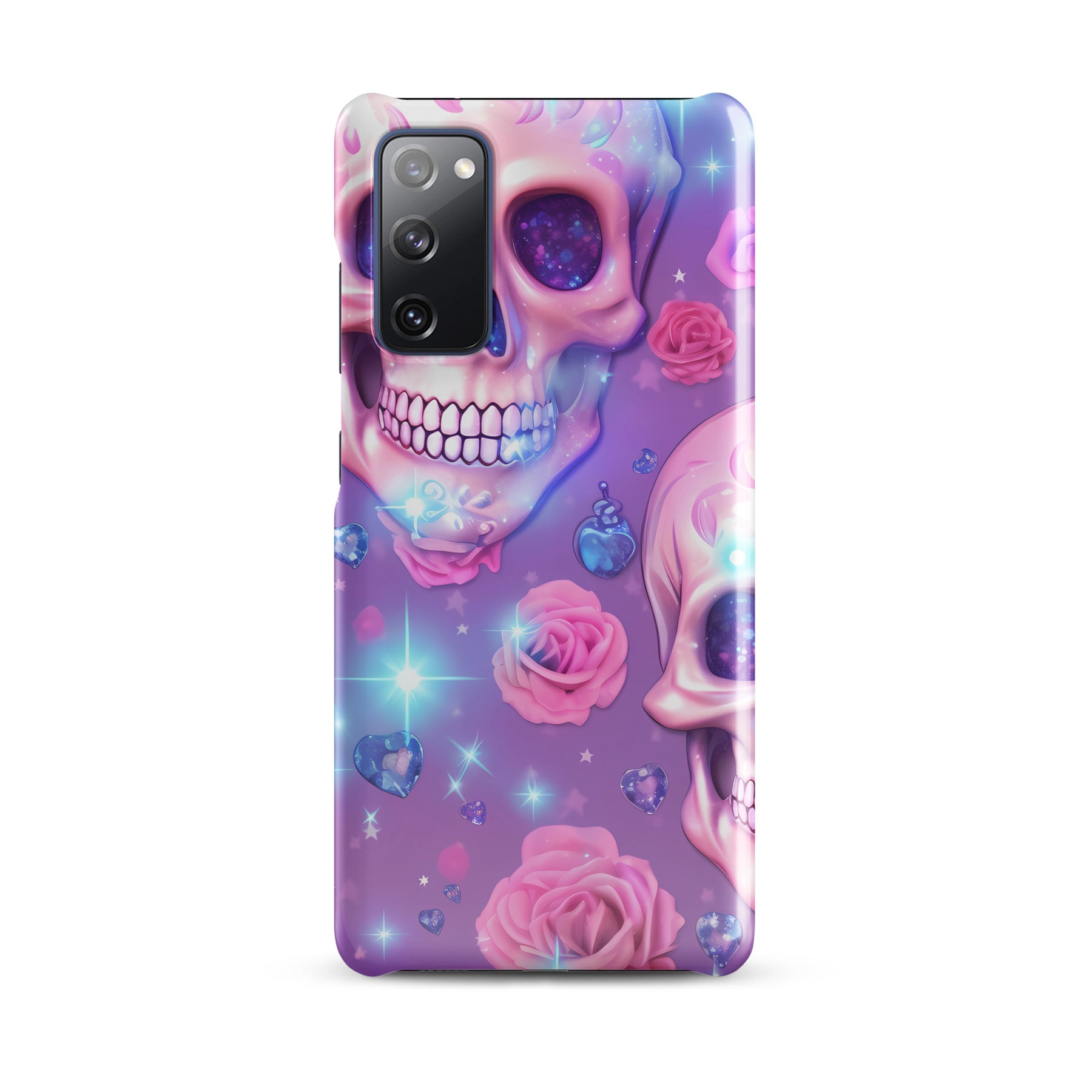 Pink Skull Snap case for Samsung®