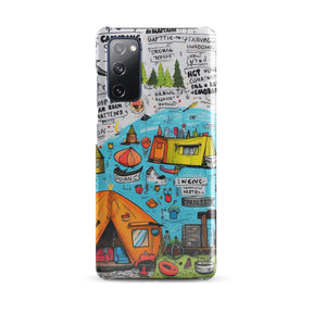 Camping Snap case for Samsung®