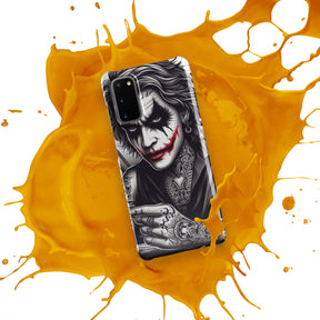 Joker Snap Case for Samsung with orange splash design