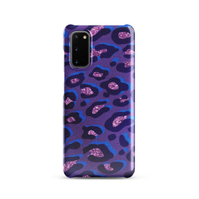 Purple Leopard Snap case for Samsung®