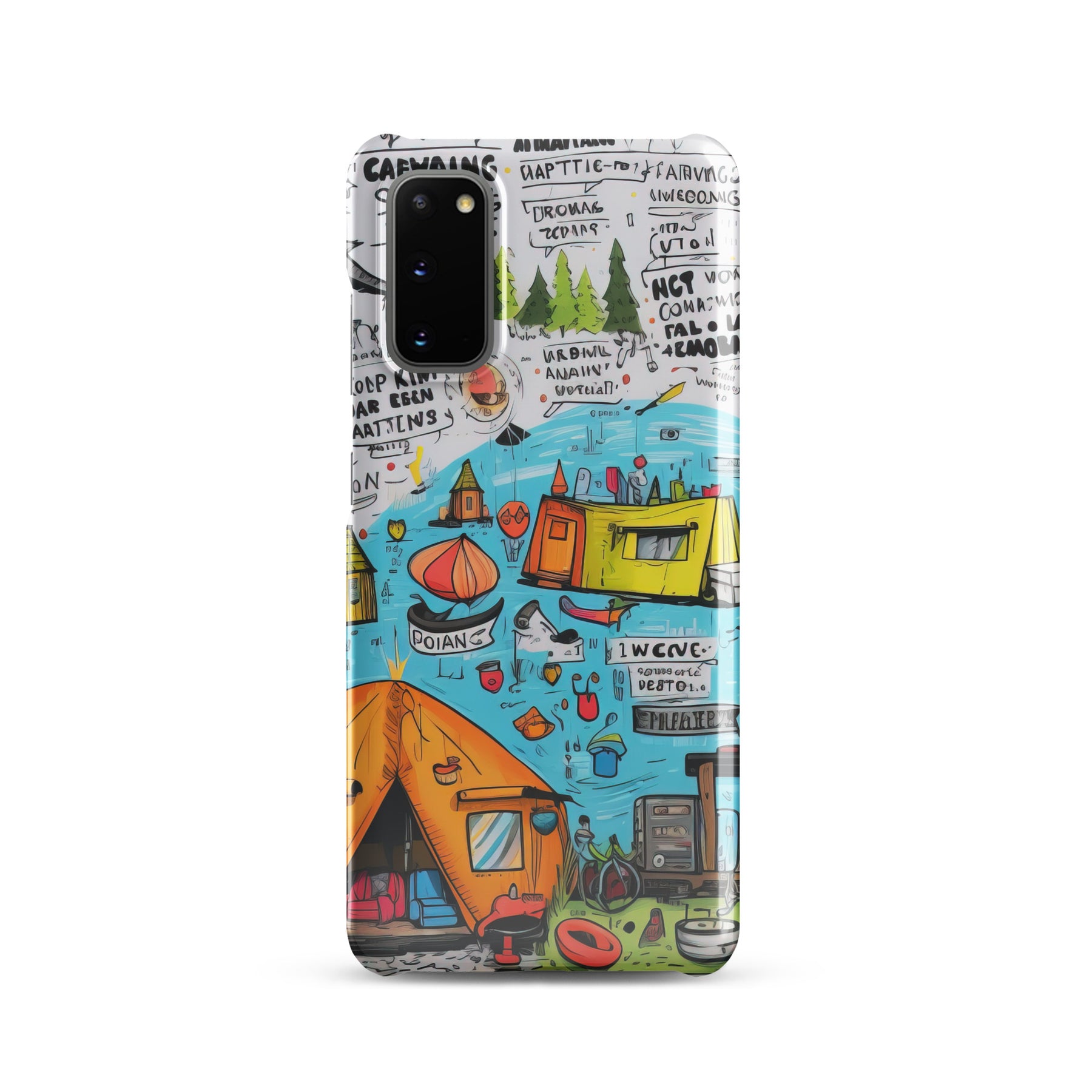 Camping Snap case for Samsung®