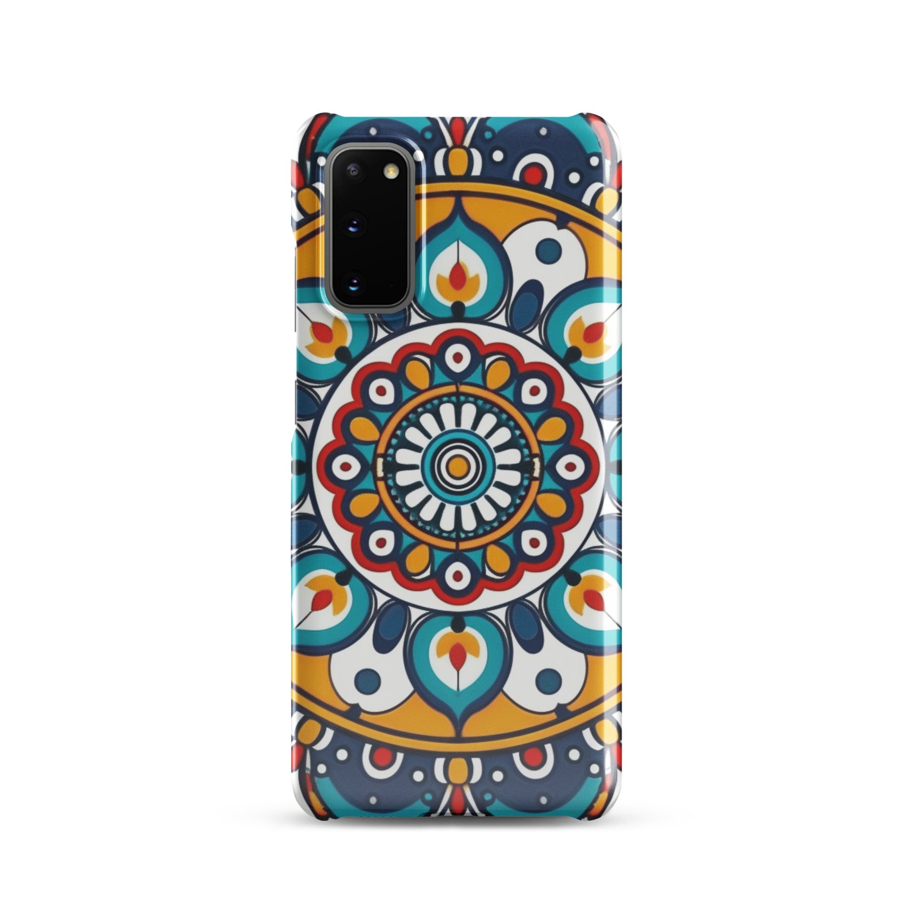 Blue Mandela Snap case for Samsung®