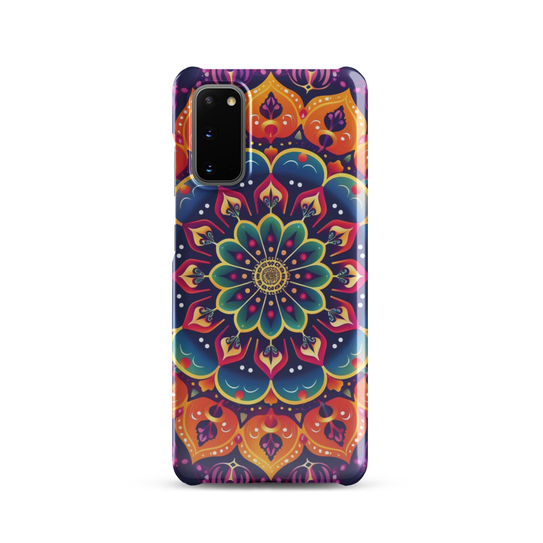 Purple Mandela Snap case for Samsung®