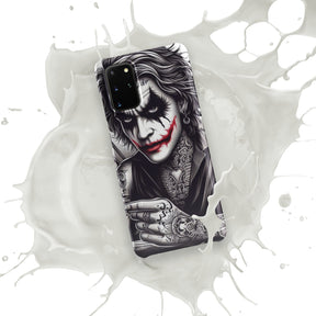 Joker Snap Case for Samsung with white splash design