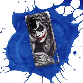 Joker Snap Case for Samsung with blue splash design