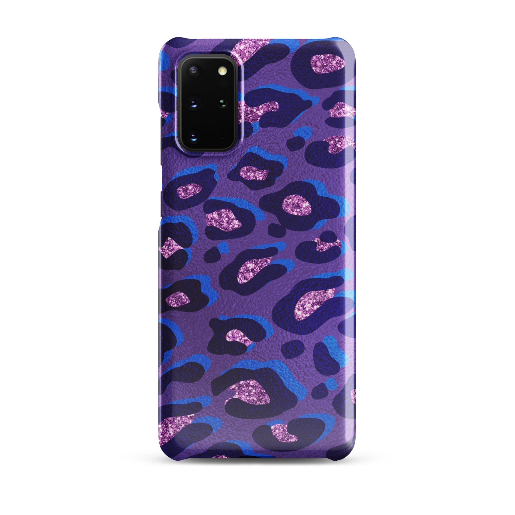 Purple Leopard Snap case for Samsung®