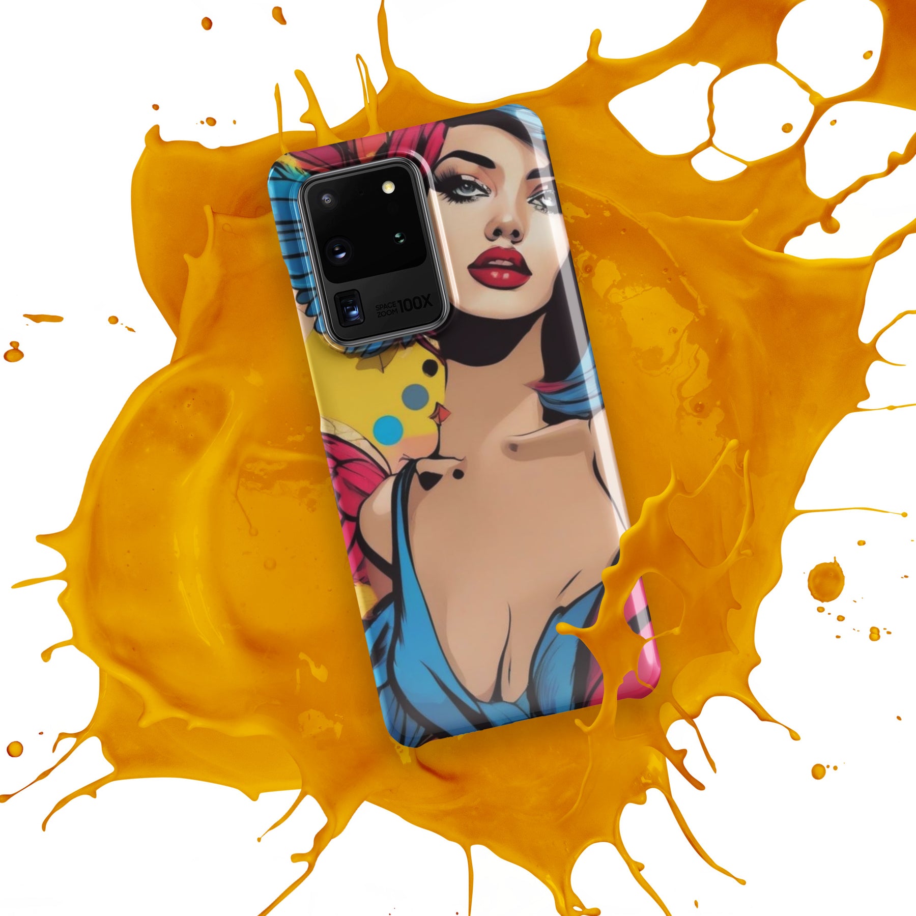 Illustrator girl Snap case for Samsung®