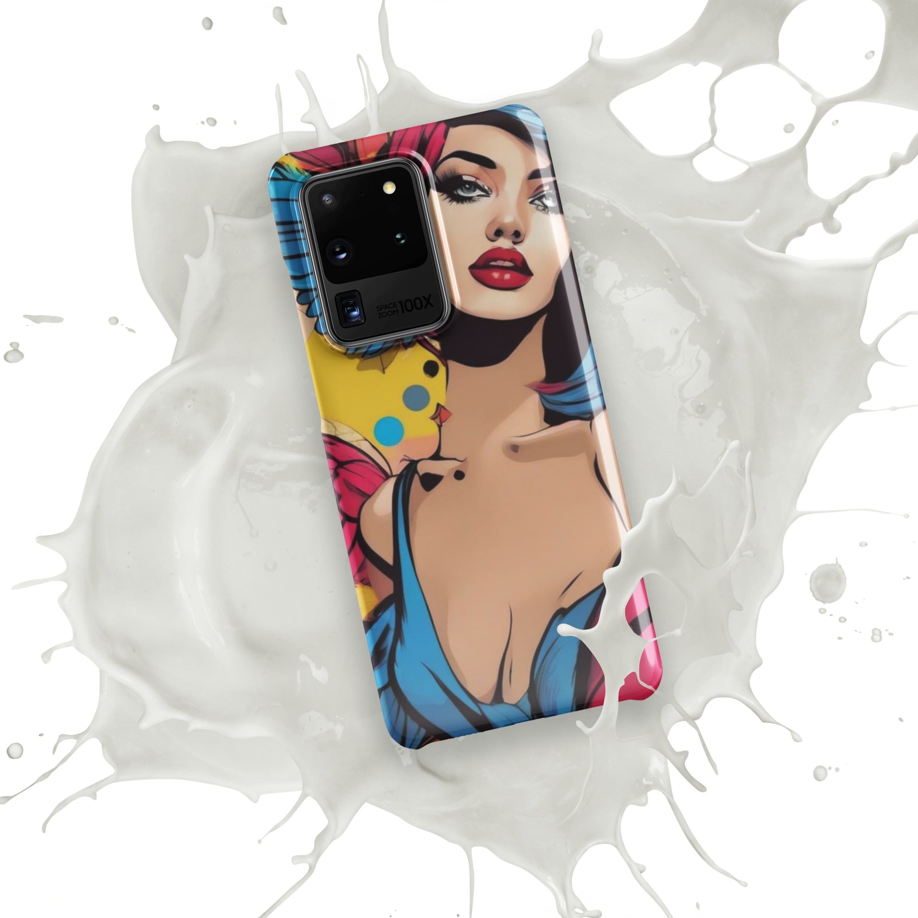 Illustrator girl Snap case for Samsung®