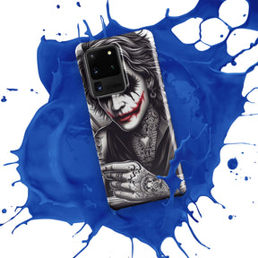 Joker Snap Case for Samsung with blue splash design