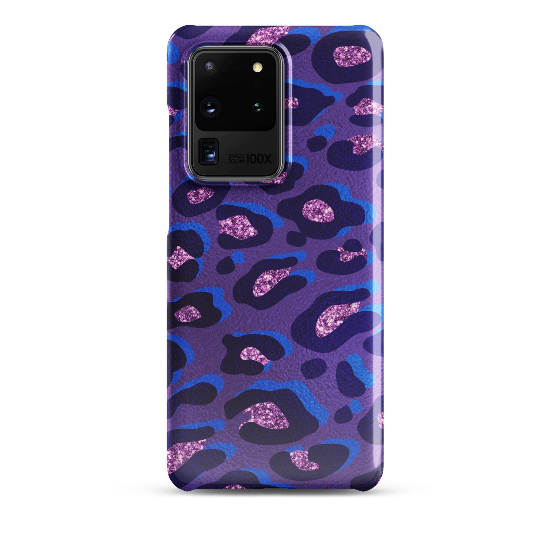 Purple Leopard Snap case for Samsung®