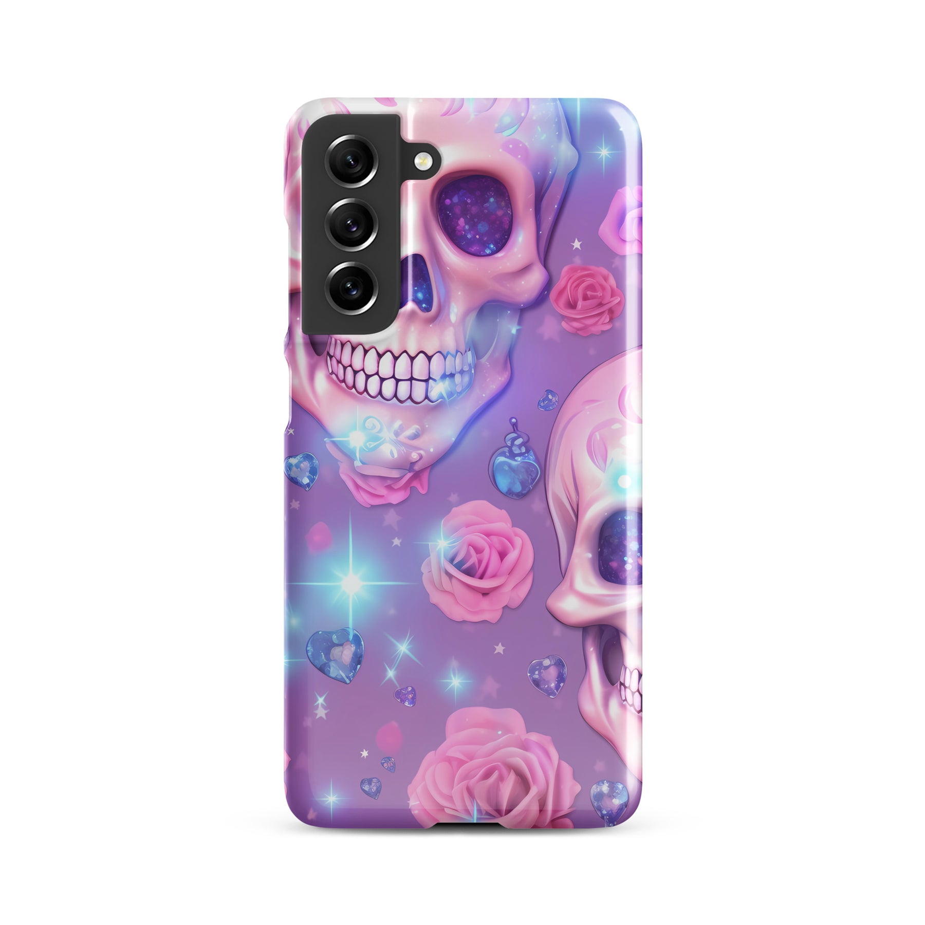 Pink Skull Snap case for Samsung®