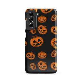 Pumpkin Face Snap case for Samsung®